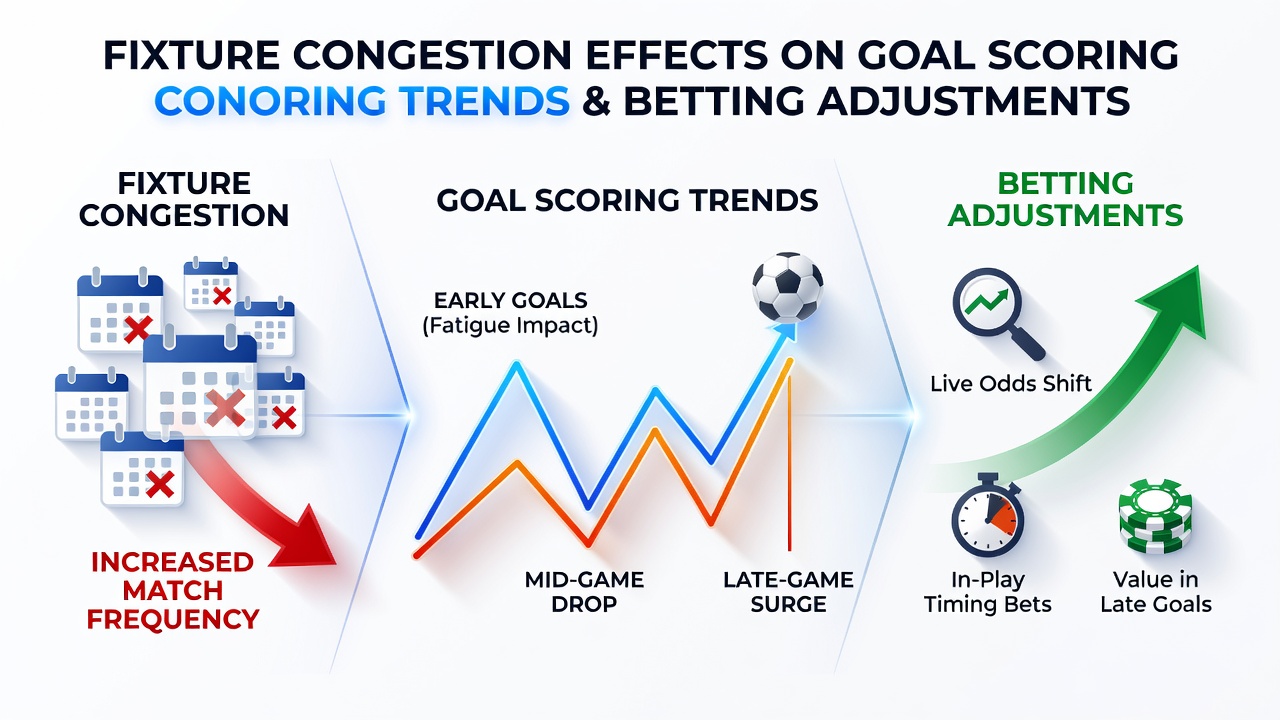 Football players during a congested match schedule showing fatigue effects on the pitch