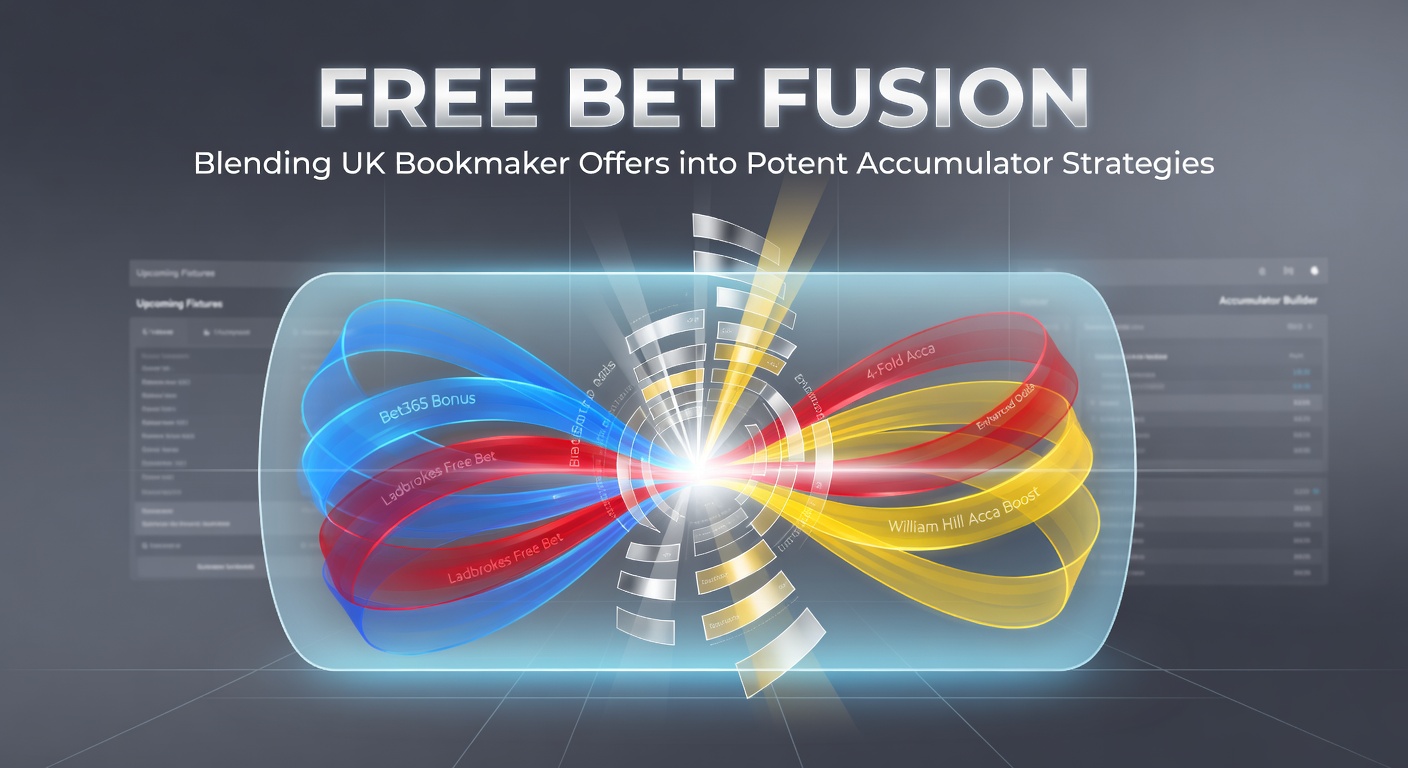 Screenshot of a live accumulator slip blending free bet stakes with bookmaker boosts on Premier League odds