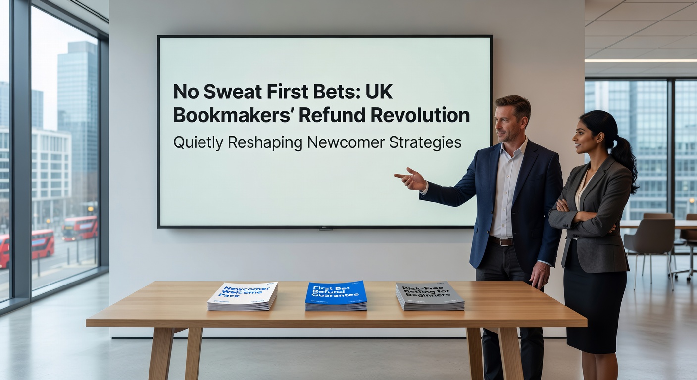 Graphic illustrating a no-sweat first bet refund turning a losing wager into a free bet opportunity for UK punters